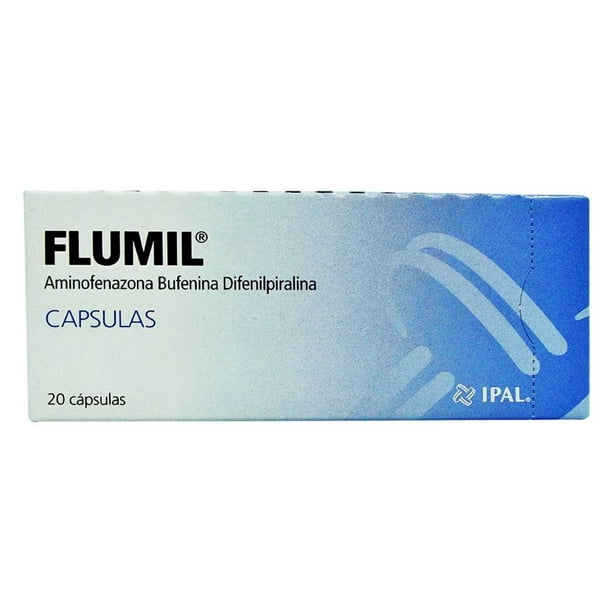 Flumil cápsulas 20 pzas