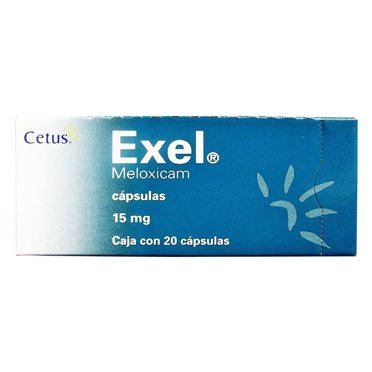 Exel 15 mg 20 cápsulas