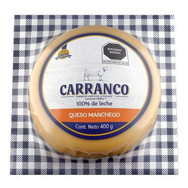Queso tipo manchego Carranco 400 g