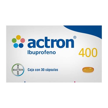 Actron 400 mg 30 cápsulas