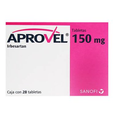 Aprovel 150 mg, 28 tabletas