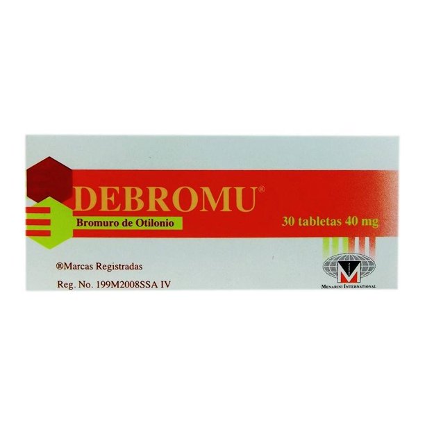 Debromu Bromuro de Otilonio 40 mg 30 tabletas