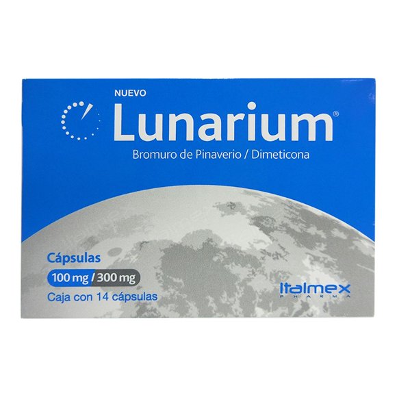 Lunarium 100 mg / 300 mg 14 cápsulas