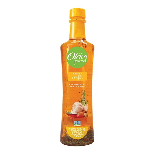 Aceite comestible Oléico gourmet Criolla 355 ml