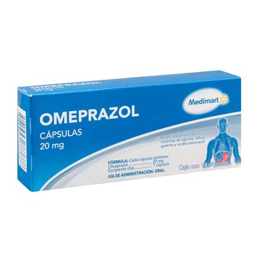 Omeprazol 20 mg Medimart 14 cápsulas