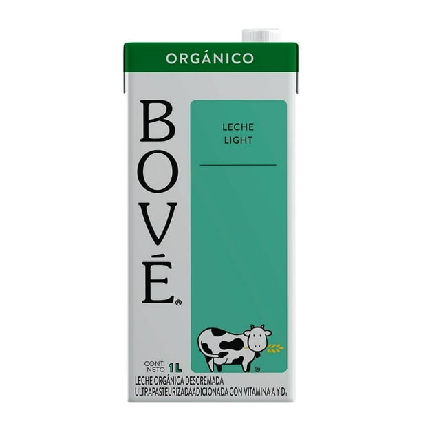 Leche descremada Bové orgánica 1 l