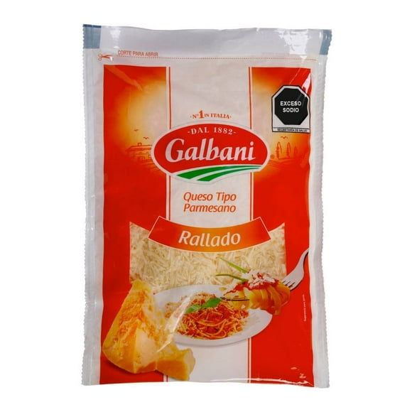 Queso tipo parmesano Galbani rallado 300 g