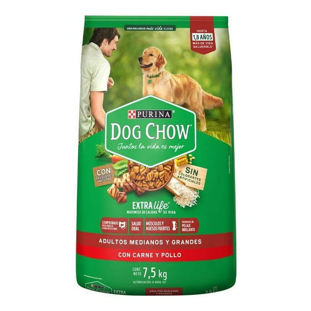 Alimento para Perro Purina Dog Chow Adulto Razas Grandes 7.5 kg