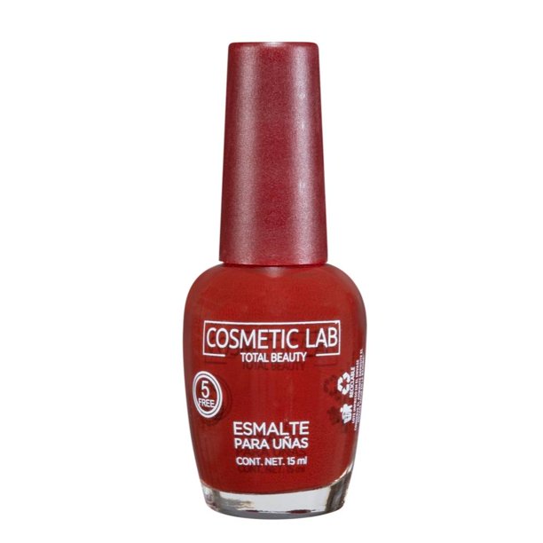 Esmalte para uñas Cosmetic Lab Total Beauty rojo cereza 15 ml