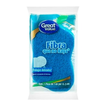 Fibra Great Value trabajos delicados 1 pza