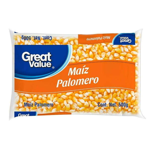 Maíz palomero Great Value 500 g