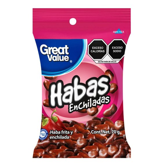 Habas Great Value enchiladas 70 g