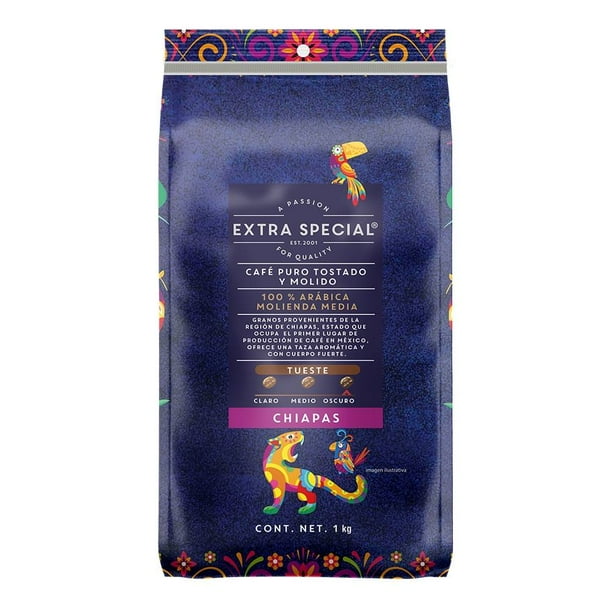 Café Extra Special Chiapas molido 1 kg