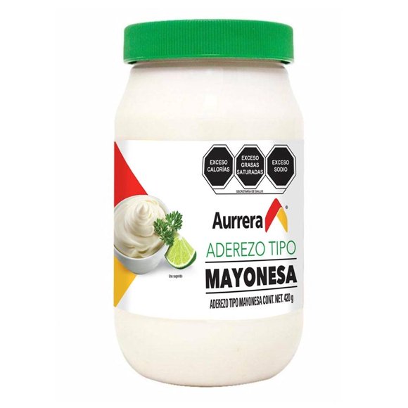 Aderezo Aurrera tipo mayonesa 420 g