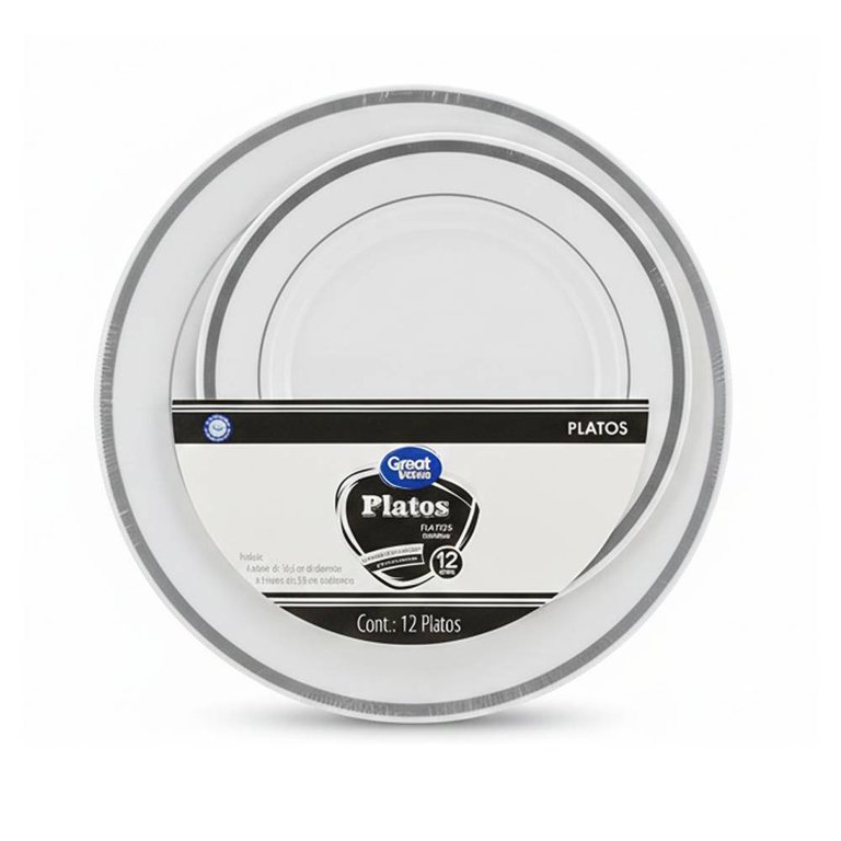 Vasos Desechables Platos Desechables Walmart Platos Desechables