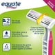 thumbnail image 3 of Rasuradoras Equate para hombre antidesliz mango de goma 2 pzas, 3 of 4