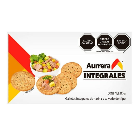 Galletas Aurrera integrales 105 g