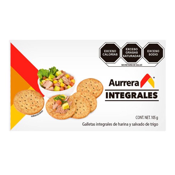 Galletas Aurrera integrales 105 g