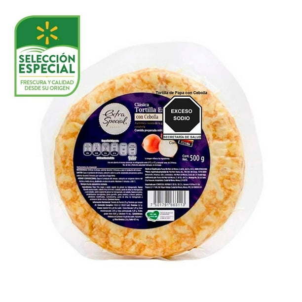 Tortilla española Extra Special clásica con cebolla 500 g