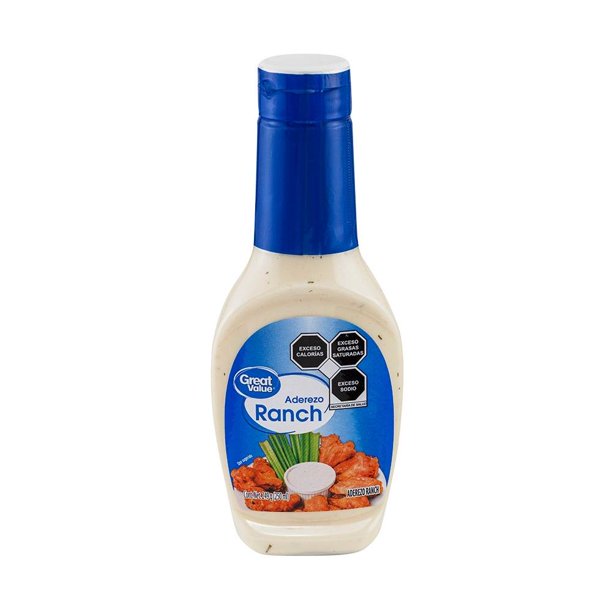 Aderezo Great Value ranch 250 ml