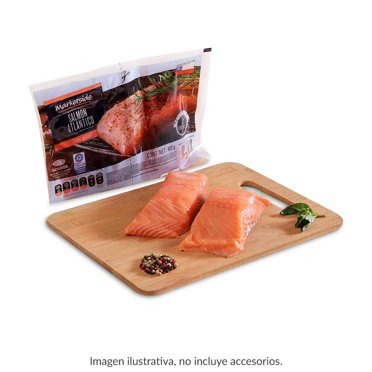 Salmón Marketside sin piel 2 piezas de 200 g c/u congelado