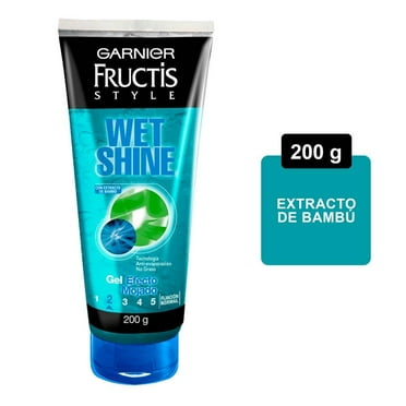 Gel para cabello Garnier Fructis wet shine efecto mojado 200 ml