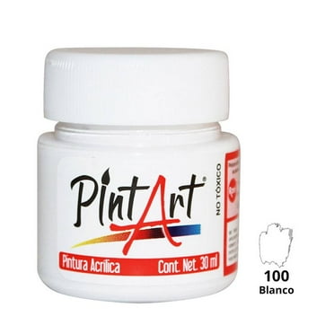 Pintura Pintart acrílica color blanca 1 pza