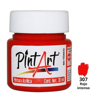 Pintura Acrílica Pintart Roja 30 ml