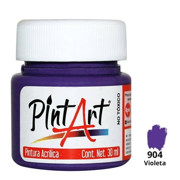 Pintura Pintart acrílica color violeta