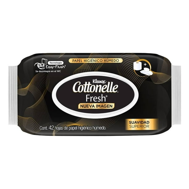 Toallas húmedas Kleenex Cottonelle Fresh con 42 pzas