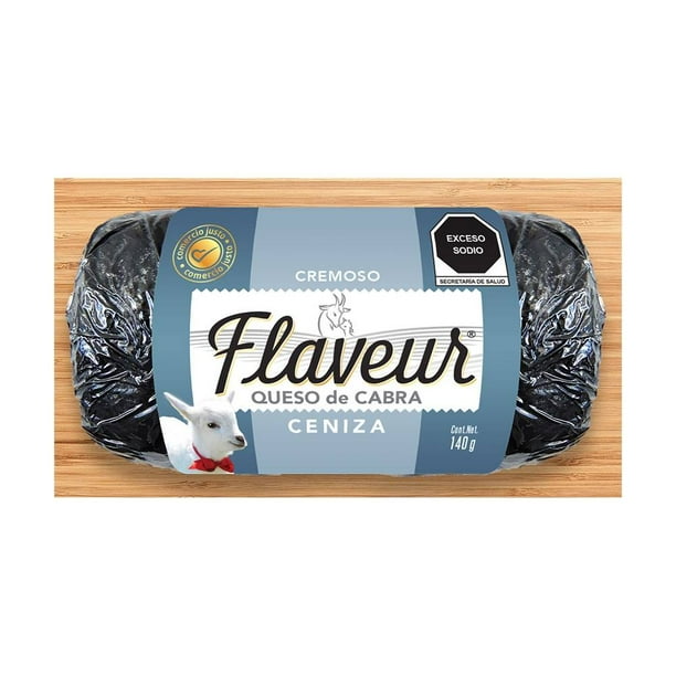 Queso de cabra Flaveur ceniza 140 g