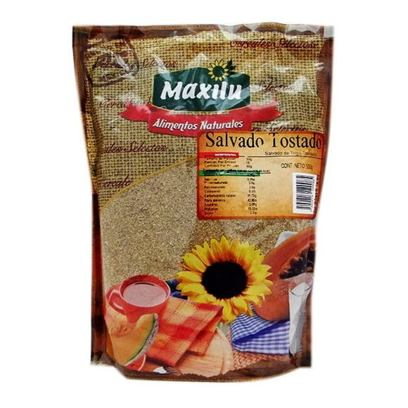 Salvado de trigo Maxilu tostado 500 g