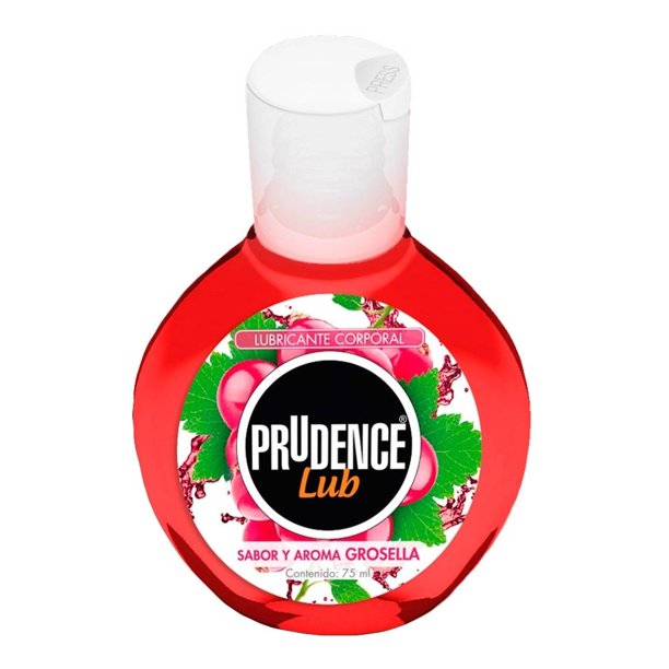 Lubricante corporal Prudence lub sabor y aroma a grosella 75 ml