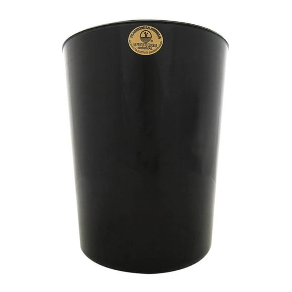 Bote de Basura Plásticos La Ardilla Liso 5 l Negro