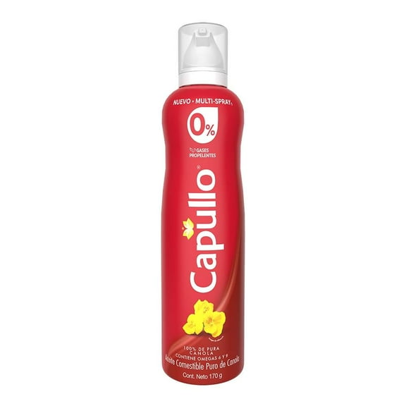 Aceite Capullo 100 % puro de canola 170 g