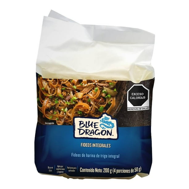 Fideos Blue Dragon integrales 200 g