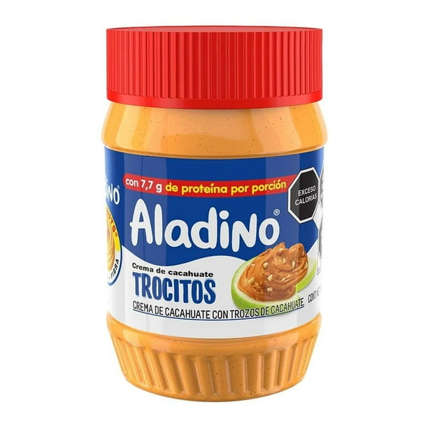 Crema de cacahuate Aladino crunchy 425 g