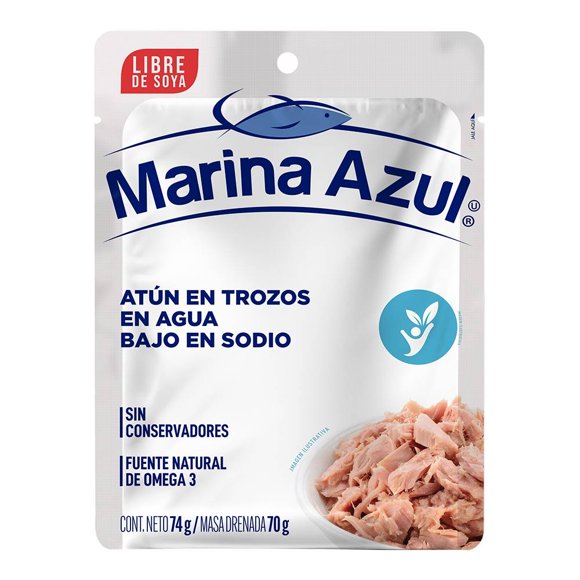 Atún Marina Azul en agua bajo en sodio 74 g