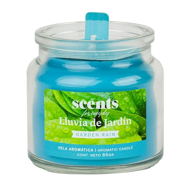Vela Aromática Scents for Everyday Lluvia de Jardín 85 g