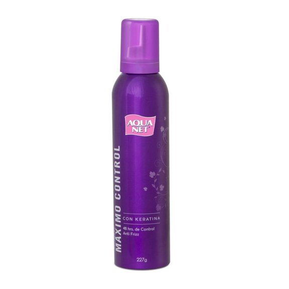 Mousse Aqua Net máximo control con keratina 318 g