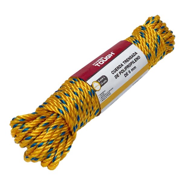 Cable de Polipropileno Hyper Tough Resistencia a la Tensión de 500 kg