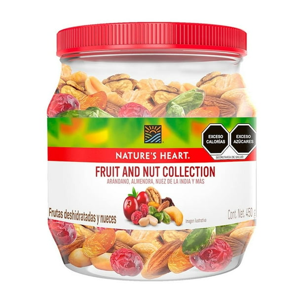 Frutas deshidratadas y nueces Nature's Heart fruit and nut collection 450 g