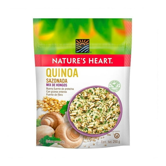 Quinoa Nature's Heart sazonada mix de hongos 250 g