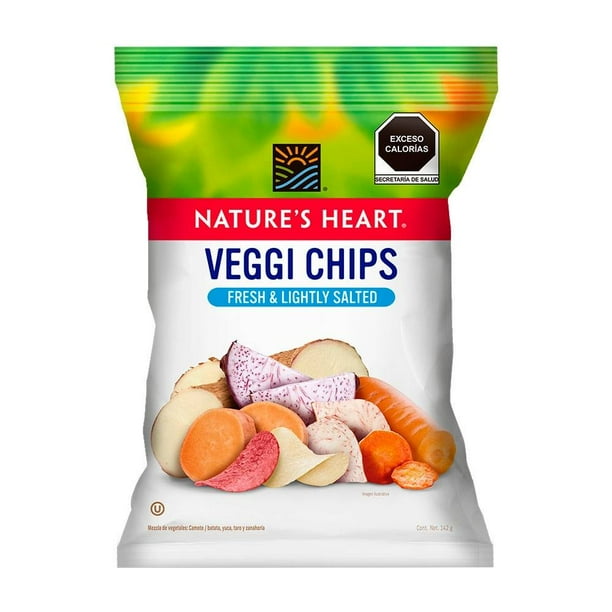 Mezcla de vegetales Nature's Heart veggi chips 142 g