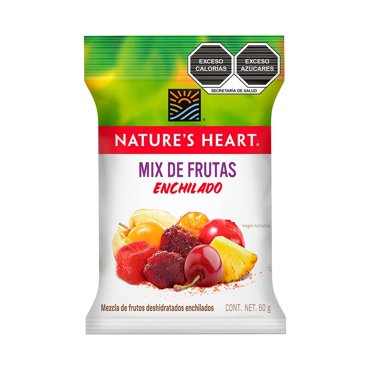 Mezcla de frutos deshidratados Nature's Heart enchilados 60 g