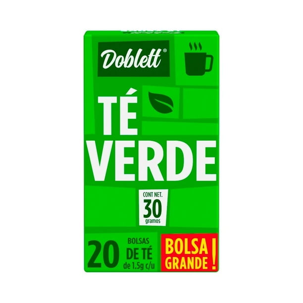 Té verde Doblett gourmet 20 sobres de 1.5 g c/u