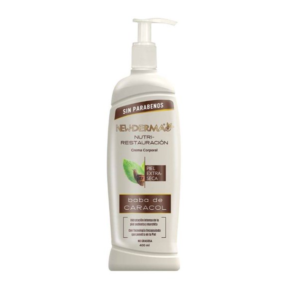 Crema corporal New Derma restauración piel extra seca 400 ml