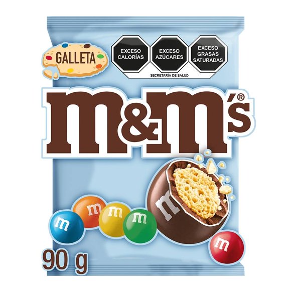 Chocolate M&M's galleta 90 g