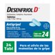 thumbnail image 1 of Desenfriol-D Clorfenamina 2 mg / Fenileprina 5 mg / Paracetamol 500 mg con 24 tabletas, 1 of 4