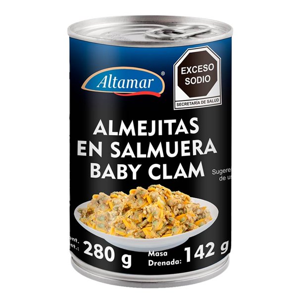 Almejitas Avilés Altamar baby clam 280 g